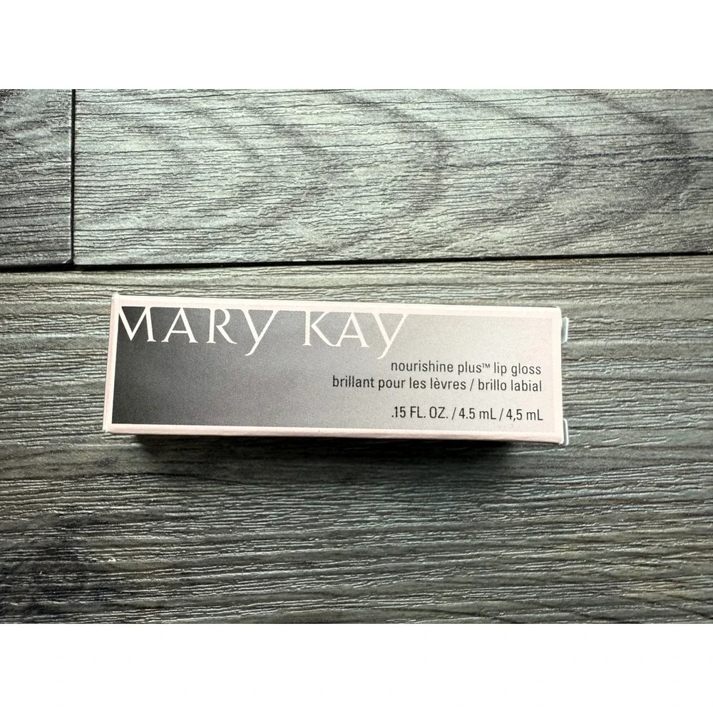 Mary Kay Nourishine Plus Lip‎ Gloss Rock N Red 4.5 mL .15 FL OZ New